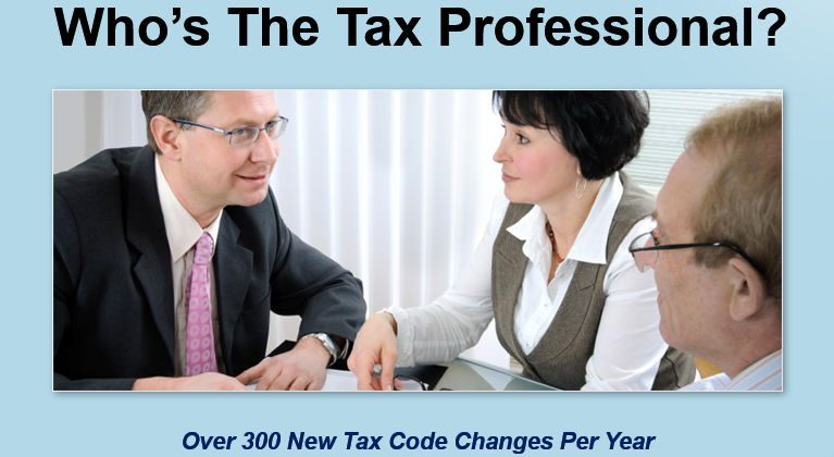 Who's the Tax Professional